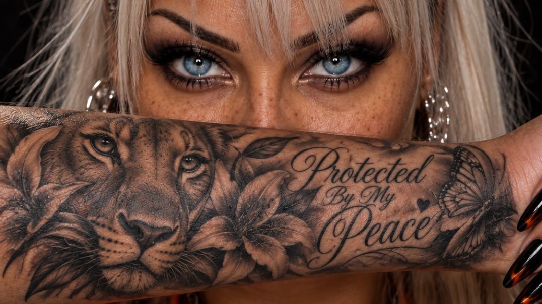 Displaying_forearm_tattoo_